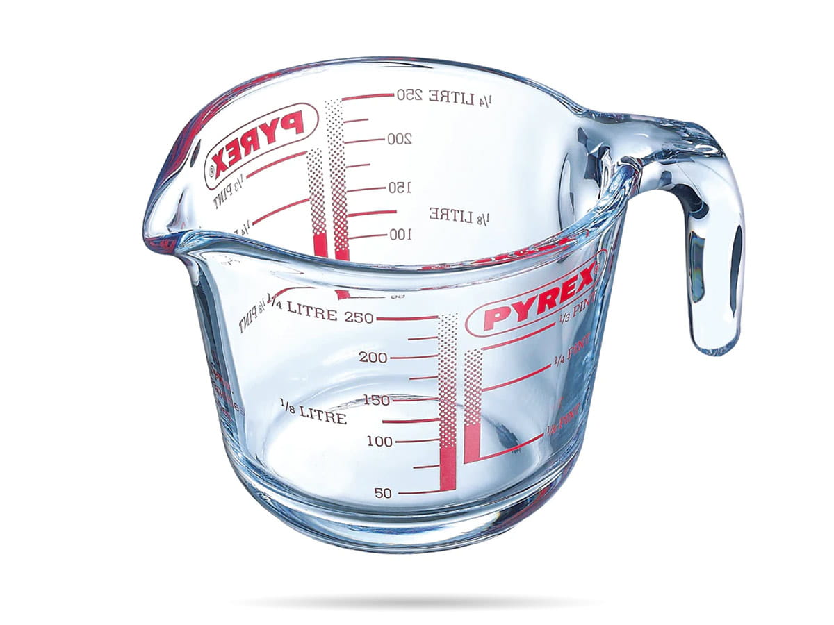 Miarka kuchenna dzbanek ze skalą 0,25 l PYREX