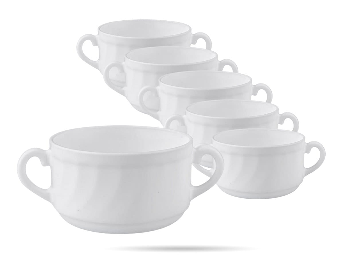 Bulionówka flaczarka salaterka 10 cm 300 ml zestaw 6 szt TRIANON LUMINARC